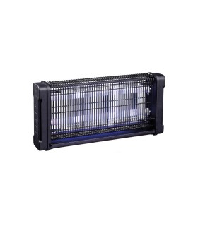 MATA INSECTOS ELECTRICO 2x15W 100M2 NEGRO GSC EVOLUTION