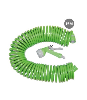 KIT DE MANGUERA DE ESPIRAL 15 METROS GSC EVOLUTION