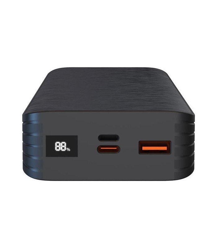 POWERBANK XO PR144 20 000mAh NEGRA - 1xUSB-A,1xUSB-C - CARGA RAPIDA - PANTALLA LCD