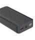 POWERBANK XO PR144 20 000mAh NEGRA - 1xUSB-A,1xUSB-C - CARGA RAPIDA - PANTALLA LCD