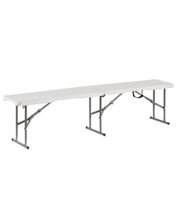 BANCO PLEGABLE POLIETILENO 1840x280x430mm GSC EVOLUTION