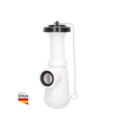 SIFÓN BOTELLA EXTENSIBLE SALIDA Ø40MM REDUCTORA Ø32MM VÁLVULA LAVABO BIDET GSC EVOLUTION