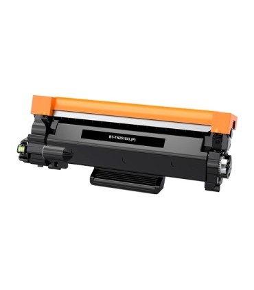 TONER BROTHER COMPATIBLE TN2510XL NEGRO TN-2510XL 3 000 COPIAS