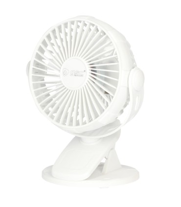 MINI VENTILADOR USB TIPO CLIP FUNE 3W BLANCO GSC EVOLUTION