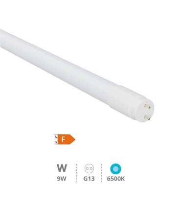 TUBO LED CRISTAL GSC EVOLUTION T8 9W 600mm LUZ BLANCA 6500K 900 LUMENES