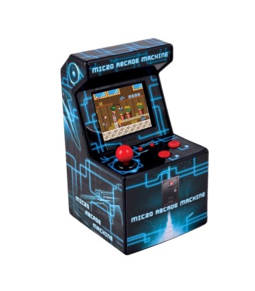 MINI MAQUINA ARCADE ITAL FR-TEC - PANTALLA 2 5" TFT - 250 JUEGOS RETRO - VOLUMEN AJUSTABLE
