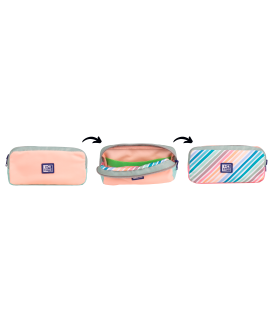 PORTATODO OXOFORD COLOR BLOCK REVERSIBLE