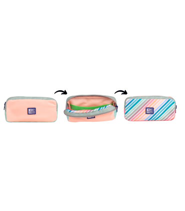 PORTATODO OXOFORD COLOR BLOCK REVERSIBLE