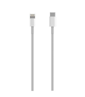 CABLE USB-C 2 0 LIGHTNING AISENS BLANCO - USB TIPO-C A LIGHTNING MACHO - 0 5 METROS