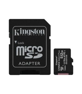 TARJETA MICRO SD XC 512GB + ADAPTADOR KINGSTON CANVAS SELECT PLUS - CLASE 10 - 100MB-S