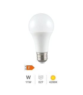 BOMBILLA LED GSC A60 E27 11W LUZ NEUTRA 4200K 1060 LUMENES