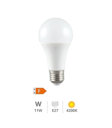 BOMBILLA LED GSC A60 E27 11W LUZ NEUTRA 4200K 1060 LUMENES