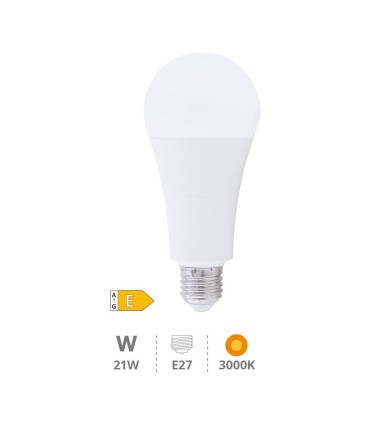 BOMBILLA LED ESTANDAR GSC A70 E27 21W LUZ CALIDA 3000K 2350 LUMENES