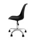 SILLA DE OFICINA MUVIP OF1600 NEGRA - ELEVACION A GAS - ASIENTO ACOLCHADO - BASE GIRATORIA