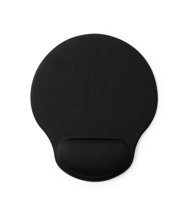 ALFOMBRILLA MINET NEGRA CON REPOSAMUÑECAS 20,5x24,3cm