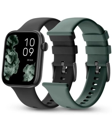 SMARTWACH SPC SMARTEE DUO 9650N NEGRO - NOTIFICACIONES - LLAMADAS - INCLUYE CORREA EXTRA
