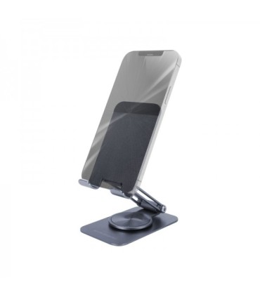 SOPORTE GIRATORIO PARA MOVIL MARS GAMING NEGRO - ALUMINIO LIGERO - ROTACION 360º