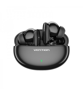 AURICULARES INALAMBRICOS VENTION NEGROS - BLUETOOTH 5 3 - AUTONOMIA 7 HORAS