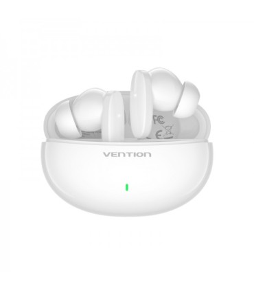 AURICULARES INALAMBRICOS VENTION BLANCOS - BLUETOOTH 5 3 - AUTONOMIA 7 HORAS