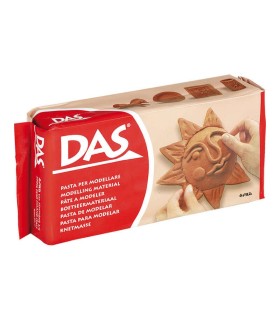 PASTA PARA MODELAR DAS TERRACOTA 500gr  - SECADO EN 24h  - ENDURECIBLE AL AIRE