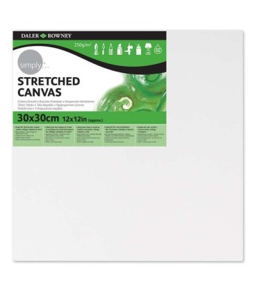 BASTIDOR ENTELADO ESTRECHO DALER ROWNEY 30x30cm 