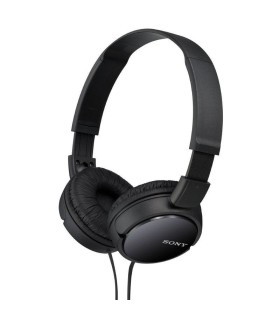 AURICULARES SONY CON CABLE MDR-ZX110P NEGROS - JACK 3 5mm