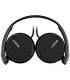 AURICULARES SONY CON CABLE MDR-ZX110P NEGROS - JACK 3 5mm