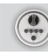 VENTILADOR DE TORRE PALOGI 45W BLANCO GSC EVOLUTION