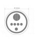 VENTILADOR DE TORRE PALOGI 45W BLANCO GSC EVOLUTION
