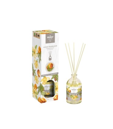 AMBIENTADOR MIKADO ORIENTAL JOURNEY PRADY FRASCO CRISTAL 100 ML VARITAS DIFUSORAS
