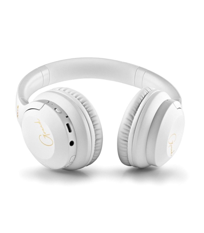 AURICULARES INALAMBRICOS DIADEMA NGS ARTICA GREED BLANCOS CON MICROFONO - BLUETOOTH 5 1