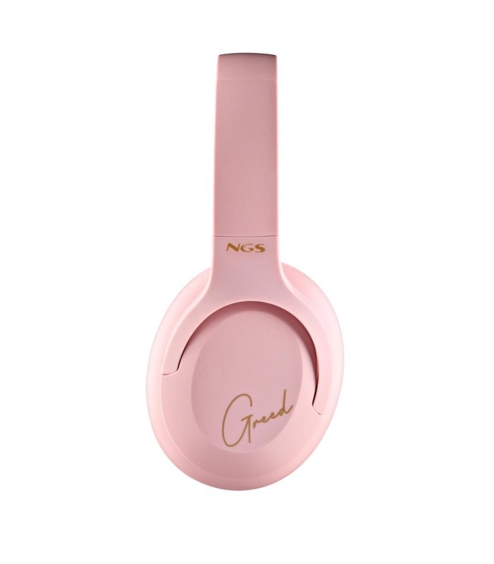 AURICULARES INALAMBRICOS DIADEMA NGS ARTICA GREED ROSA CON MICROFONO - BLUETOOTH 5 1