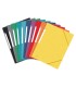 CARPETA CARTON GOMAS OXFORD COLORES VIVOS SURTIDOS - TAPA BLANDA - 3 SOLAPAS