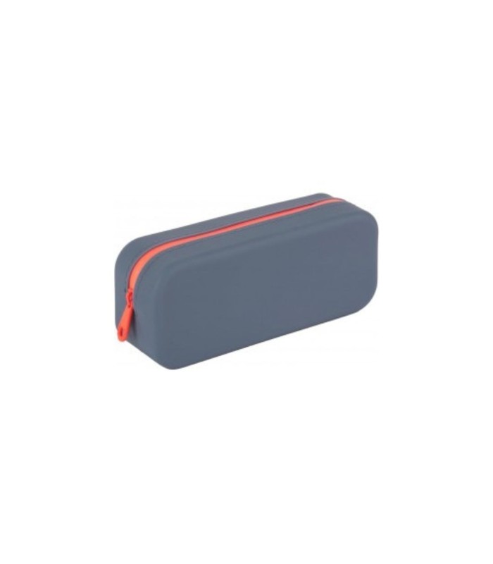 ESTUCHE SILICONA NEON GRIS APLI