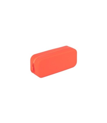 ESTUCHE SILICONA NEON APLI NARANJA