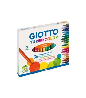 ROTULADORES GIOTTO TURBO COLOR 36 UNIDADES