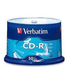 TARRINA CD 50 UNIDADES VERBATIM