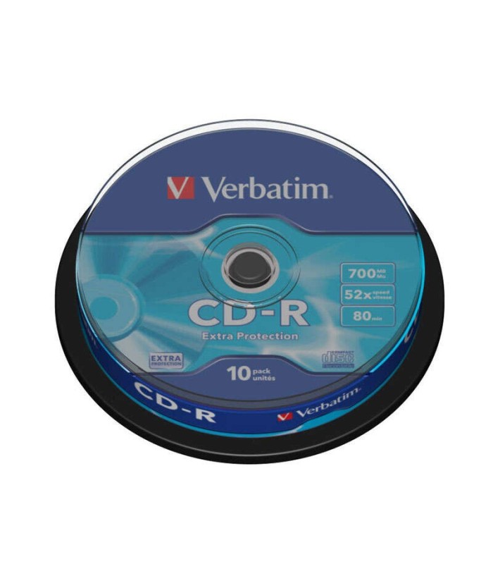 TARRINA CD 10 UNIDADES VERBATIM
