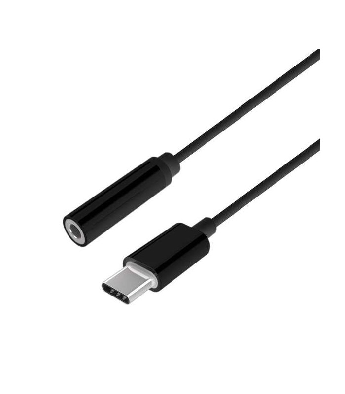 ADAPTADOR USB TIPO-C A AUDIO AISENS A109-0385 - CONECTORES USB TIPO-C MACHO-JACK 3 5 HEMBR