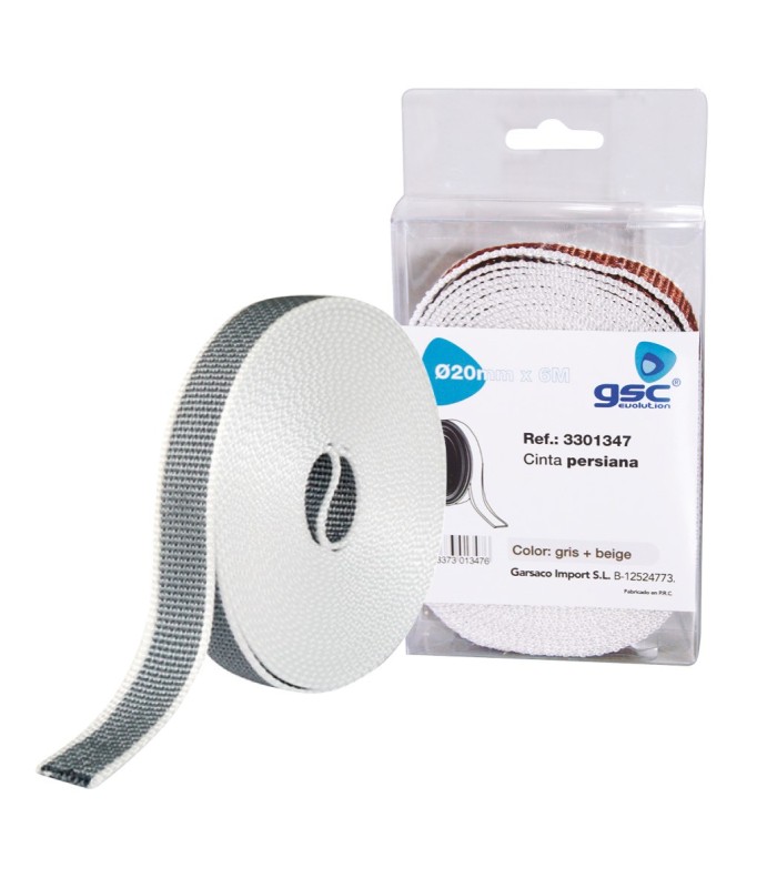 CINTA PERSIANA 6M 20mm GRIS GSC EVOLUTION