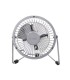 MINI VENTILADOR SOBREMESA USB KILA GSC Ø9,5CM 2,5W GRIS