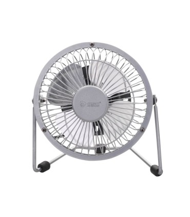 MINI VENTILADOR SOBREMESA USB KILA GSC Ø9,5CM 2,5W GRIS