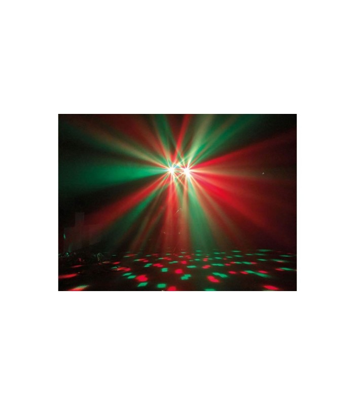 BARRA DE LUCES LED QTX PAR-T PARA FIESTAS CON SOPORTE DE TRIPODE - 14 LED + 2 BOLAS