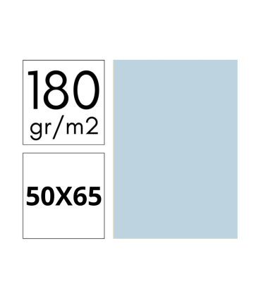 CARTULINA AZUL CLARO 50X65 FABRISA