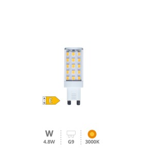 BOMBILLA LED GSC SMD G9 4 8W LUZ CALIDA 3000K 530 LUMENES
