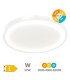 PLAFON TECHO LED CIRCULAR BELAIR GSC BLANCO 32W LUZ CCT 3520 LUMENES IP44