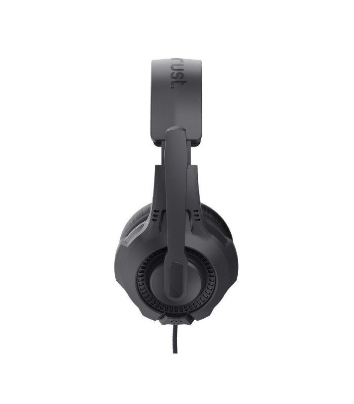 AURICULARES CON MICROFONO TRUST GAMING ROJOS Y NEGROS - DIADEMA AJUSTABLE - JACK 3 5mm
