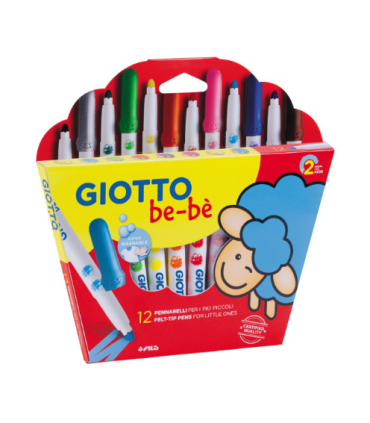 ROTULADOR GIOTTO BEBE 12 UND