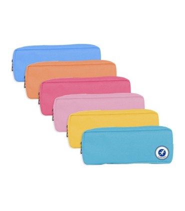 PORTATODO PLANO 2 CREMALLERAS LAGART COLORES SURTIDOS PASTEL