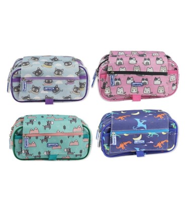 PORTATODO 4 CREMALLERAS CON SOLAPA FANTASY
